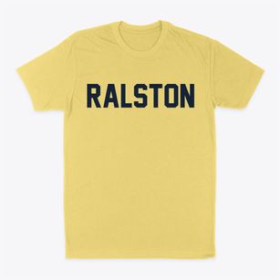 Ralston Nebraska Classic Block Classic Dad T-Shirt