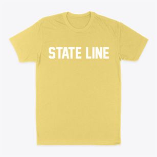 State Line Pennsylvania Classic Block Classic Dad T-Shirt