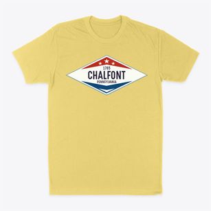 Chalfont Pennsylvania Diamond Star Classic Dad T-Shirt