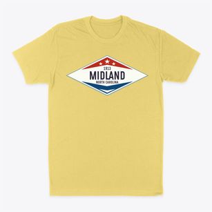Midland North Carolina Diamond Star Classic Dad T-Shirt