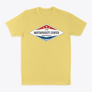 Mattapoisett Center Massachusetts Diamond Star Classic Dad T-Shirt