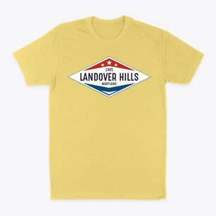 Landover Hills Maryland Diamond Star Classic Dad T-Shirt