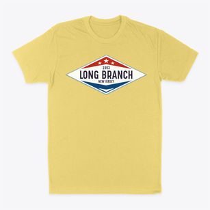 Long Branch New Jersey Diamond Star Classic Dad T-Shirt