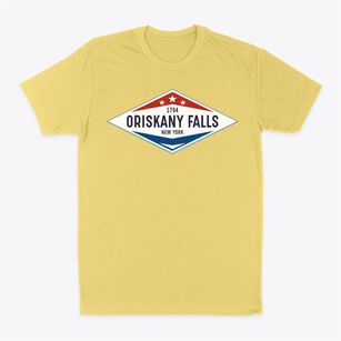 Oriskany Falls New York Diamond Star Classic Dad T-Shirt