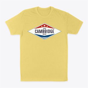 Cambridge Maine Diamond Star Classic Dad T-Shirt