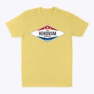 Hendrum Minnesota Diamond Star Classic Dad T-Shirt