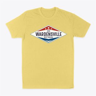 Wardensville West Virginia Diamond Star Classic Dad T-Shirt