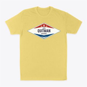 Quitman Missouri Diamond Star Classic Dad T-Shirt