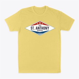 St. Anthony Minnesota Diamond Star Classic Dad T-Shirt