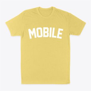 Mobile Alabama Classic Curve Classic Dad T-Shirt