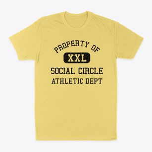 Social Circle Georgia Athletic Dept Classic Dad T-Shirt