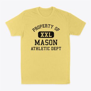 Mason Michigan Athletic Dept Classic Dad T-Shirt
