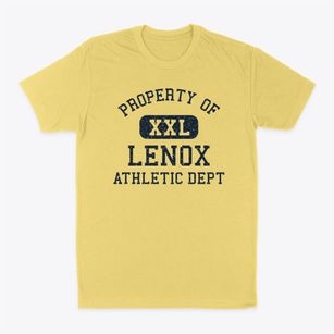 Lenox Iowa Athletic Dept Classic Dad T-Shirt