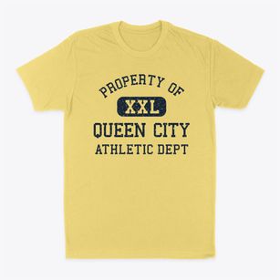 Queen City Missouri Athletic Dept Classic Dad T-Shirt