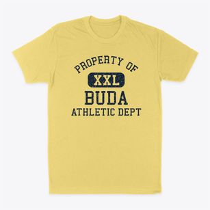 Buda Illinois Athletic Dept Classic Dad T-Shirt