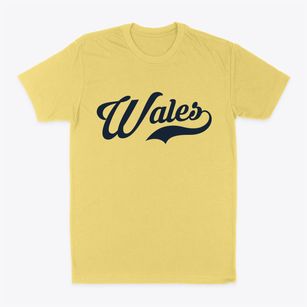 Wales Massachusetts Vintage Team Classic Dad T-Shirt