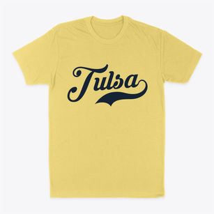 Tulsa Oklahoma Vintage Team Classic Dad T-Shirt