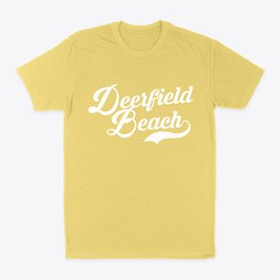 Deerfield Beach Florida Vintage Team Classic Dad T-Shirt