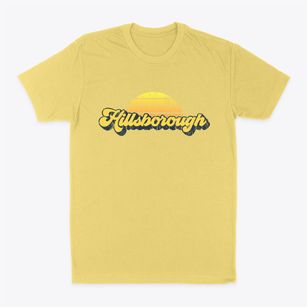 Hillsborough North Carolina Sublime Sunset Classic Dad T-Shirt