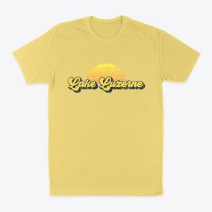 Lake Luzerne New York Sublime Sunset Classic Dad T-Shirt