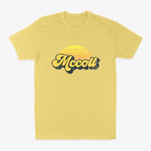Mccoll South Carolina Sublime Sunset Classic Dad T-Shirt