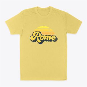 Rome Maine Sublime Sunset Classic Dad T-Shirt