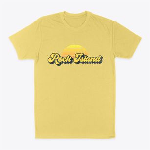 Rock Island Oklahoma Sublime Sunset Classic Dad T-Shirt