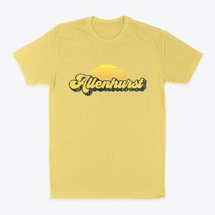Allenhurst New Jersey Sublime Sunset Classic Dad T-Shirt