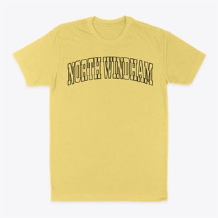 North Windham Maine Trendy Block Classic Dad T-Shirt