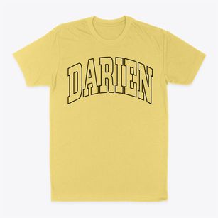 Darien Connecticut Trendy Block Classic Dad T-Shirt