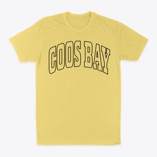 Coos Bay Oregon Trendy Block Classic Dad T-Shirt
