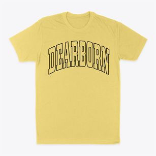 Dearborn Michigan Trendy Block Classic Dad T-Shirt