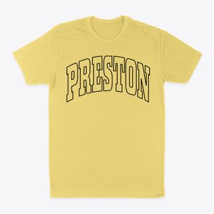 Preston Missouri Trendy Block Classic Dad T-Shirt