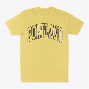 Portland New York Trendy Block Classic Dad T-Shirt