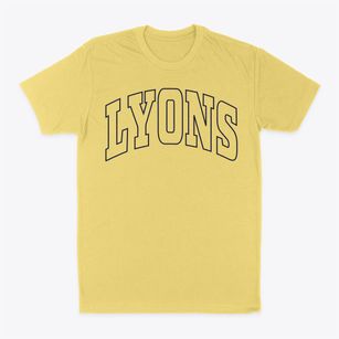 Lyons Wisconsin Trendy Block Classic Dad T-Shirt