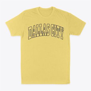 Dallas City Illinois Trendy Block Classic Dad T-Shirt