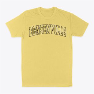 Bensenville Illinois Trendy Block Classic Dad T-Shirt