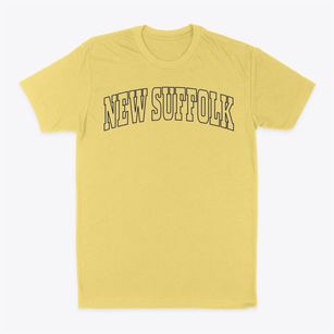 New Suffolk New York Trendy Block Classic Dad T-Shirt