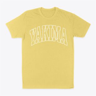 Yakima Washington Trendy Block Classic Dad T-Shirt