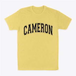 Cameron Wisconsin Varsity Classic Dad T-Shirt
