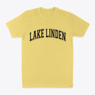 Lake Linden Michigan Varsity Classic Dad T-Shirt