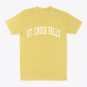 St. Croix Falls Wisconsin Varsity Classic Dad T-Shirt