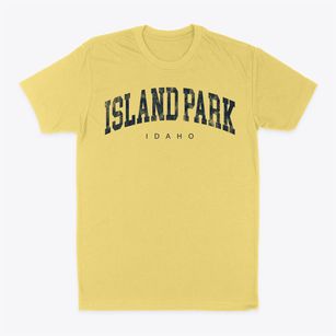 Island Park Idaho Urban Vibe Classic Dad T-Shirt
