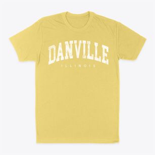 Danville Illinois Urban Vibe Classic Dad T-Shirt