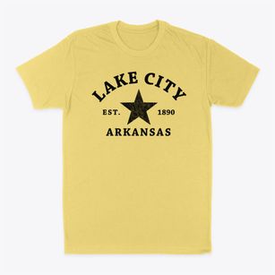 Lake City Arkansas Star Classic Dad T-Shirt