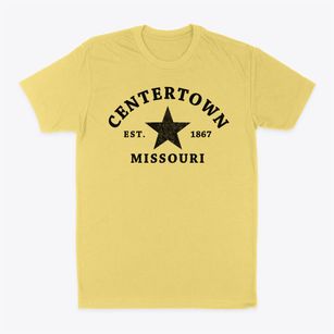 Centertown Missouri Star Classic Dad T-Shirt