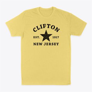 Clifton New Jersey Star Classic Dad T-Shirt