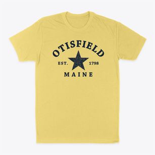 Otisfield Maine Star Classic Dad T-Shirt