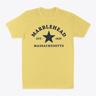 Marblehead Massachusetts Star Classic Dad T-Shirt