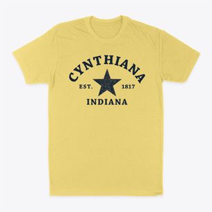 Cynthiana Indiana Star Classic Dad T-Shirt